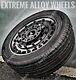 17 Black At1 Alloy Wheels For Mercedes Vito Viano V Class + Additional Road Charge