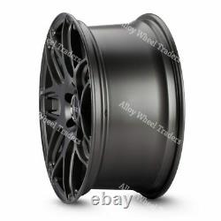 18 Grey Cr1 Alloy Wheels For Mercedes Vito Viano Vw Transporter Mk3 Mk4