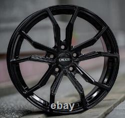 18 Noir ST-2 Alloy Wheels for Mercedes V Class Vito Vaneo Viano Mixto 5x112