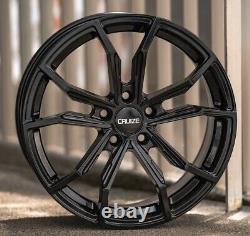 18 Noir ST-2 Alloy Wheels for Mercedes V Class Vito Vaneo Viano Mixto 5x112