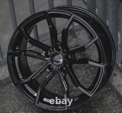 18 Noir ST-2 Alloy Wheels for Mercedes V Class Vito Vaneo Viano Mixto 5x112