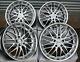 18 Silver 190 Alloy Wheels For Mercedes Vito V Class Viano W639 W447