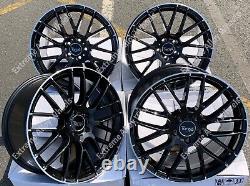 19 Inch Black TG2 Alloy Wheels for Mercedes Vito V Class Viano W639 W447 5x112 Wr