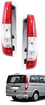 2 Rear Lights for Mercedes Benz Vito Viano W639 Left and Right 2003-2013