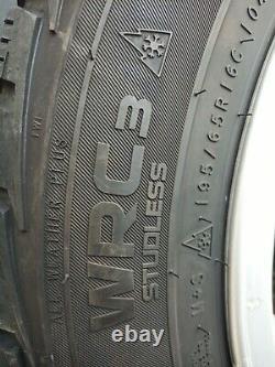4 Wheels 16 Inches Vito/viano With Nokian Wrc3 Tires