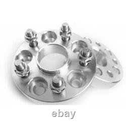 4pcs 20mm 5x112 Pcd Pathway Spacers M14x1.5 66.6mm For Mercedes Benz Audi