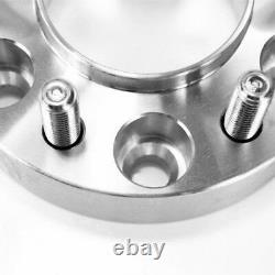 4x 20mm Spacers Way 5x112 M14x1.5 Cb66.6mm For Mercedes Benz Audi