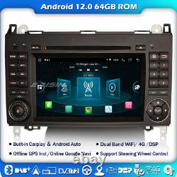 8-Core Android 13 Navigation Car Radio for Mercedes A/B Class Vito Sprinter Viano 64GB