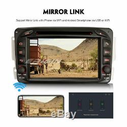 Android 8.1 Car Gps Dtt Tv + Bt Usb Mercedes C / Clk / G Class W209 Viano Vito