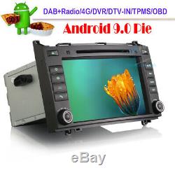 Android 9.0 Car DVD Bt Wifi Gps Car Radio For Mercedes Sprinter Viano Vito W639