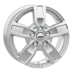 Autec Quantro 7.0x17 Et51 5x112 Sil Wheels For Mercedes-benz Viano Vito V