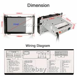Benz Car Radio Viano Vito W169 W245 W639 Class A B TNT Capacitive GPS BT 9 792