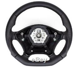 Black Flattened Shifter Exchange Steering Wheel Mercedes Viano W639