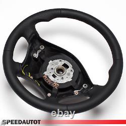 Black Leather Steering Wheel Exchange for Mercedes Viano Vito W639