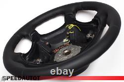 Black Leather Steering Wheel Exchange for Mercedes Viano Vito W639