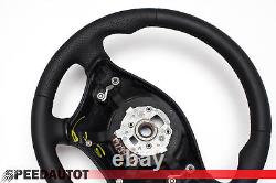 Black Leather Steering Wheel Exchange for Mercedes Viano Vito W639