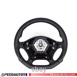 Black Leather-wrapped Steering Wheel Flying Mercedes Viano W639