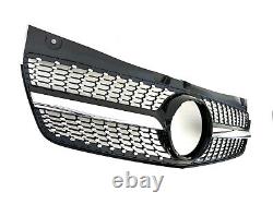 Black diamond grille for MERCEDES Viano Vito W639 Phase 2 from 07/2010 to 03/2014