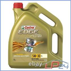 Bosch Oil Filter+10l Castrol Edge Fst 5w-30 LL Mercedes Vito W-639 110-116