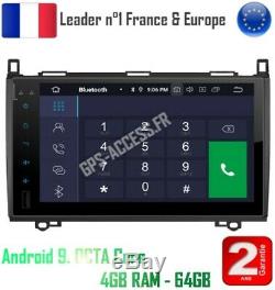 Car Gps Screen Android 9.0 9 Mercedes A Class B Vito Viano Sprinter & Vw