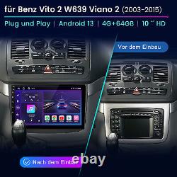 Car Radio for Mercedes Benz W906 Sprinter W169 W245 W639 Vito Viano C