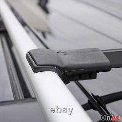 Crossbars for Mercedes Vito Viano W639 in black aluminum