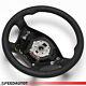 Flying Black Leather Steering Wheel Mercedes Viano Vito W639