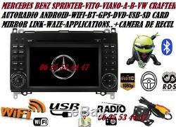 Gps DVD Usb Usb Car Radio Mercedes Vito-viano-sprinter + Volkswagen Crafter