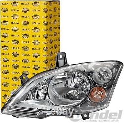 HELLA Right Headlight H7 + Servo Motor for Mercedes Viano Vito Mixto W639