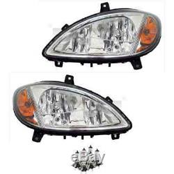 Headlights Kit Left And Right H7 / H7 / H7 Bus Mercedes Vito W639 Incl. Lamps