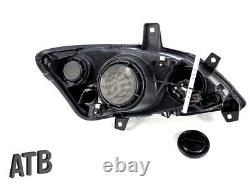 Headlights With Phrase Servo Motor Left-right Set For Mercedes Vito W639