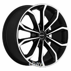 Mak Xenon Wheels For Mercedes-benz Viano 8x18 5x112 And 47 Ice Black A07