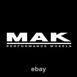 Mak Xenon Wheels For Mercedes-benz Viano 8x18 5x112 And 47 Ice Black A07