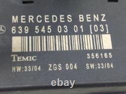 Mercedes-Benz Vito Viano W639 2007 Comfort Module 6395450301