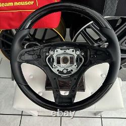 Mercedes-Benz Wood Leather Dark Laurel Steering Wheel Class V W447 Vito Viano W205