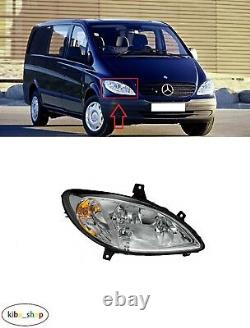 Mercedes Viano/vito W639 2003 2010 New Headlight Front Right O/s Lhd