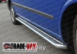 Mercedes Vito Truck Viano Side Bars Not C2 Stainless Steel Short Long 2004- To