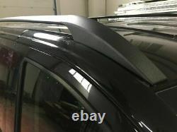 Mercedes Vito Viano Extra Long 2003+ Black Aluminium And Bar Roof Rails