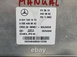 Mercedes-benz Vito Viano W639 2011 Diesel Engine Ecu Kit And Lock Set Min28546