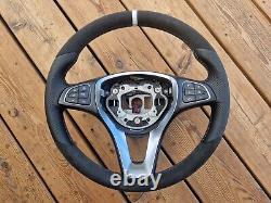 New Alcantara Steering Wheel Mercedes Vito Viano W447 Class C W205 OEM New