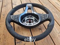 New Alcantara Steering Wheel Mercedes Vito Viano W447 Class C W205 OEM New