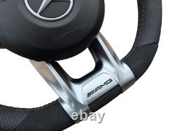 New Leather Mercedes AMG 14+ W205 W213 W447 Vito Viano Steering Wheel 18+ Style