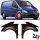 New Mercedes Benz Vito W639 10-15 Front Wing With Flashing Hole Left Right