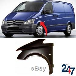 New Mercedes Benz Vito W639 2010-2015 Front Wing With Flashing Hole Left