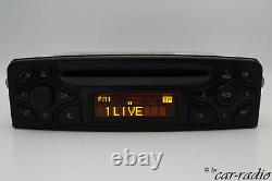 Original Mercedes Audio 10 CD Be6021 Becker Autoradio W203 W209 W639 W463 Radio