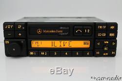 Original Mercedes Exquisite Be1690 Becker Cassette Radio With CD Changer In