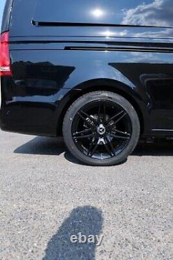 Pack of 4 Reinforced Wheels 19' + TIRES for Mercedes Classe V Vito Viano