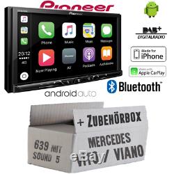Pioneer Radio For Mercedes Vito / Viano639 Bluetooth Dab Apple Carplay Android