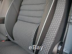 Protective Seat Covers Mercedes Vito Viano W639 Two Single Seats