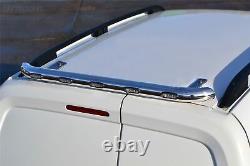 Rear Roof Bar + LEDs for Mercedes Vito Viano 2014+ Stainless Steel Light Beacon